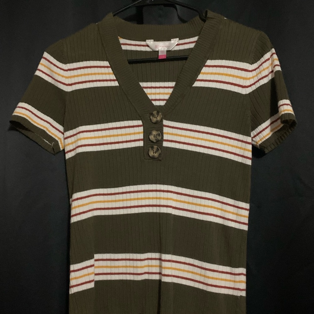 Multiple color crop top